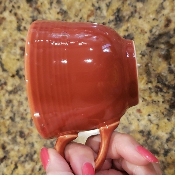 FIESTA SET 2 RUST CUP/ SAUCER SET FOR 2 - Picture 6 of 9